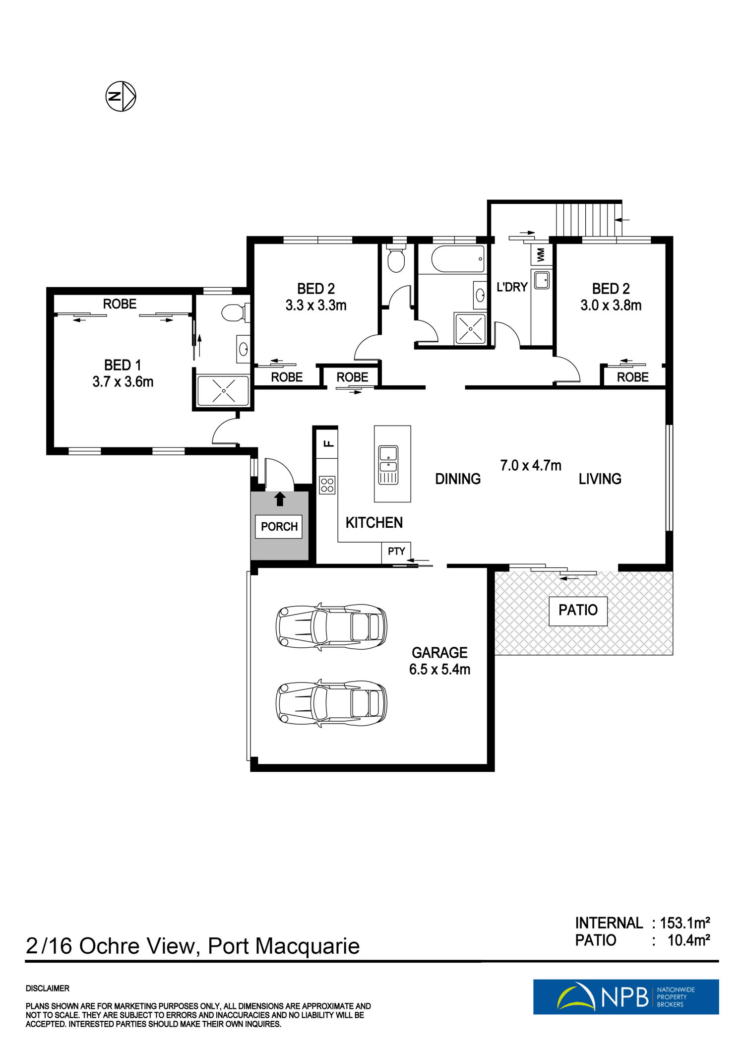 2/16 Ochre View, PORT MACQUARIE, NSW 2444