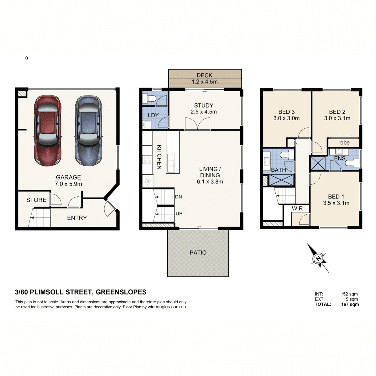 3/80 Plimsoll Street, Greenslopes, QLD 4120