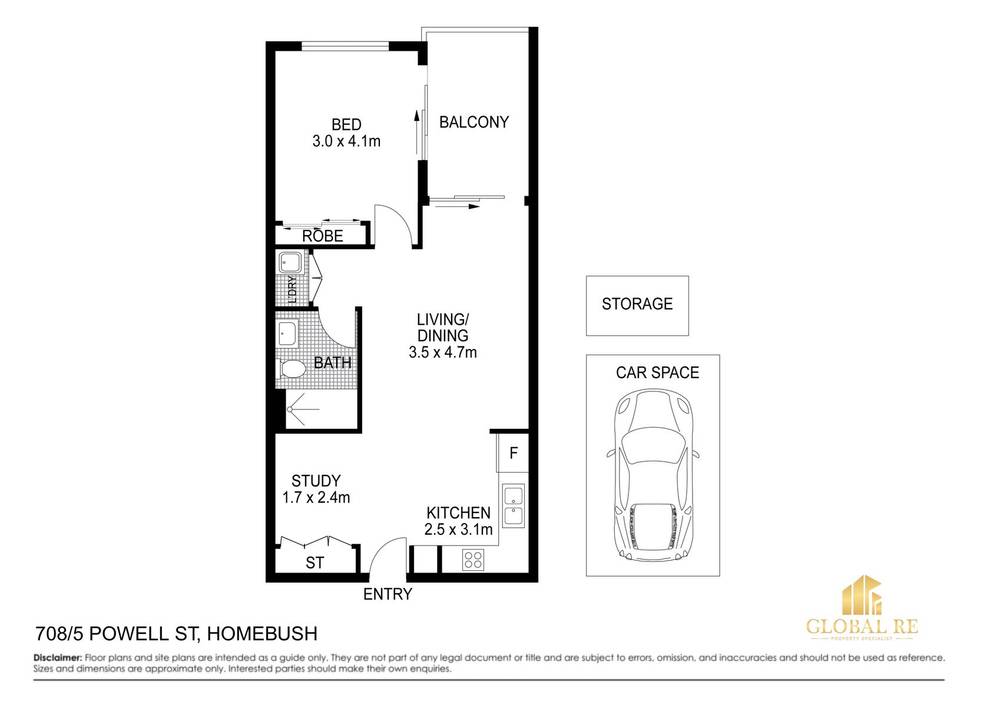 708/5 Powell Street, Homebush, NSW 2140