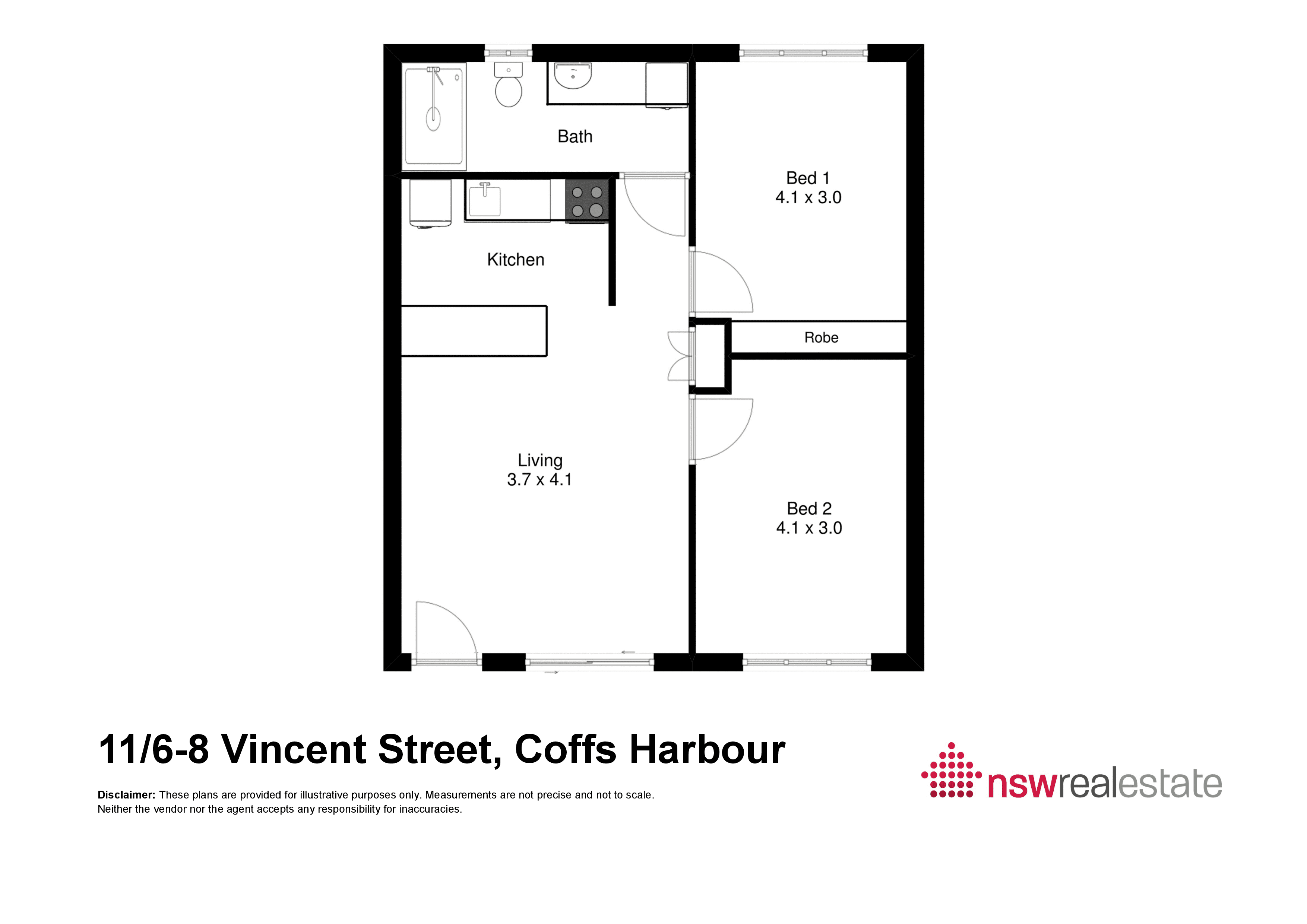11/6-8 Vincent Street, COFFS HARBOUR, NSW 2450