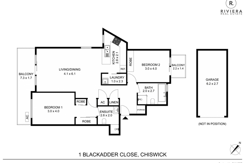 Level 2/25/1 Blackadder Close, Chiswick, NSW 2046