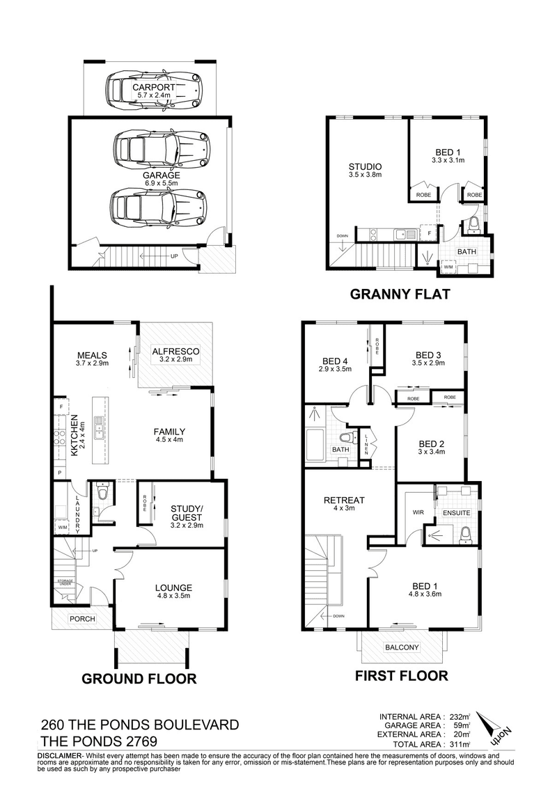 260 The Ponds Bvd, The Ponds, NSW 2769