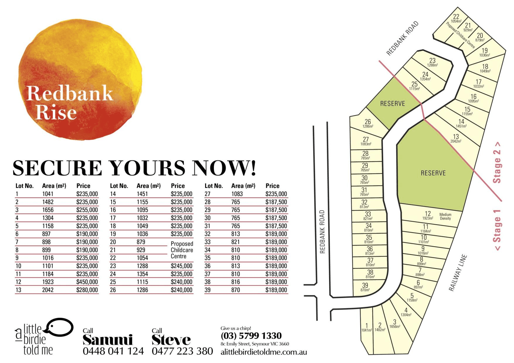 Lot 9 Redbank Rise, SEYMOUR, VIC 3660