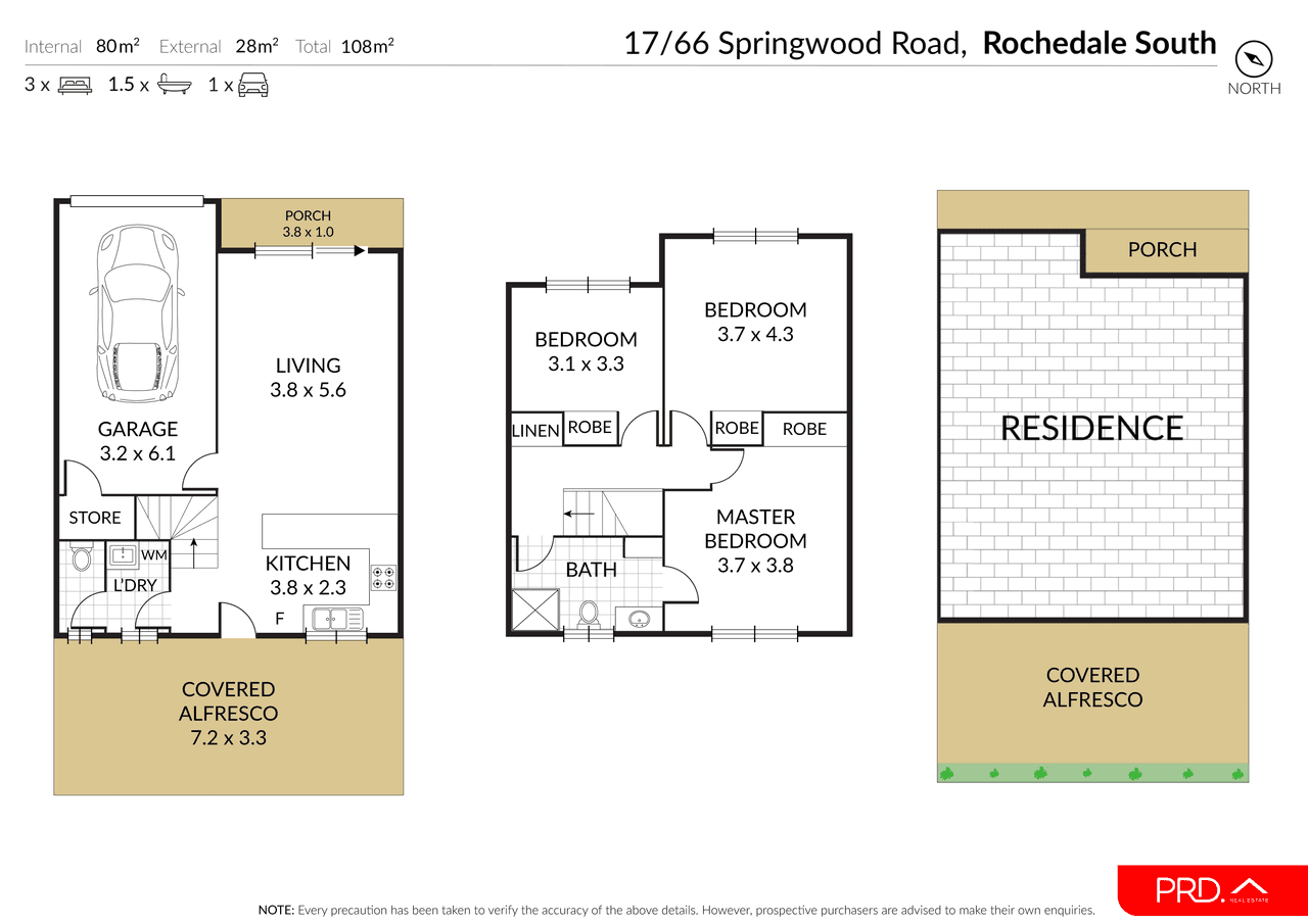 17/66 Springwood Road, ROCHEDALE SOUTH, QLD 4123