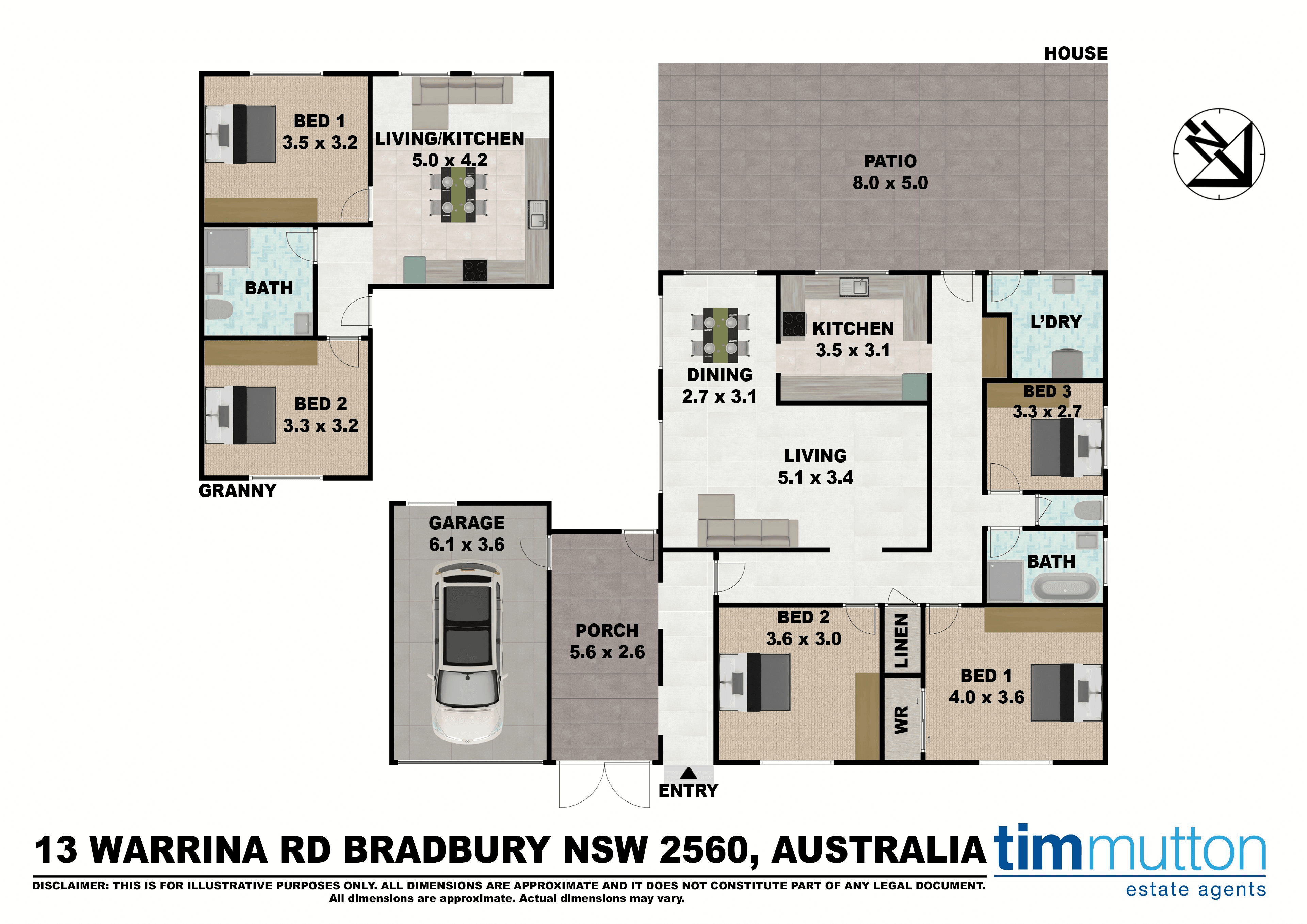 13 Warrina Rd, Bradbury, NSW 2560