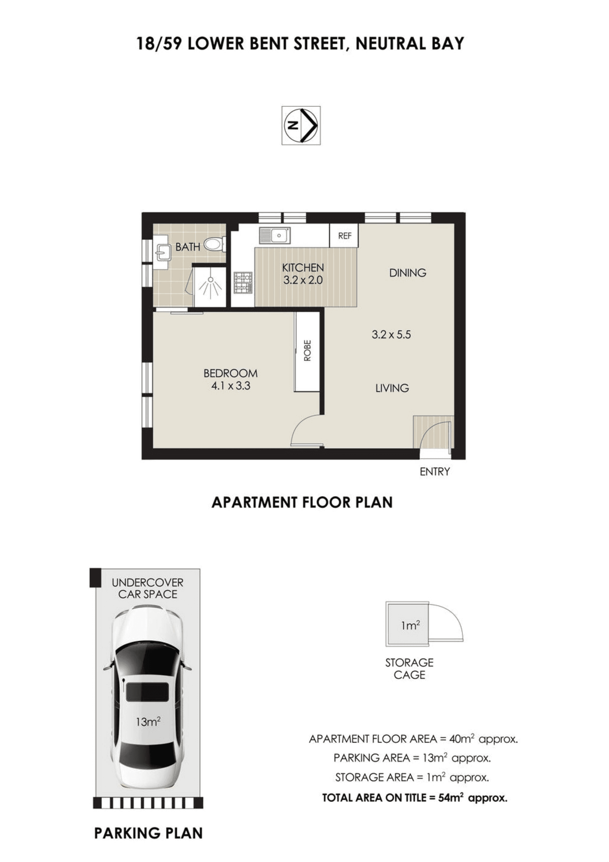 18/59 Lower Bent Street, Neutral Bay, NSW 2089