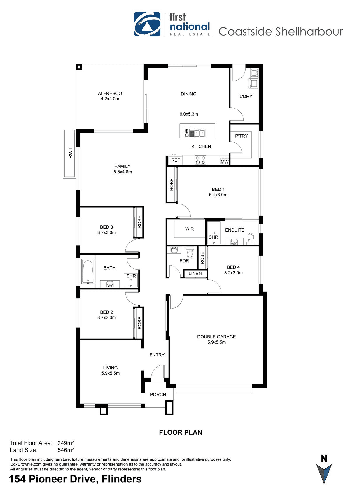 154 Pioneer Drive, FLINDERS, NSW 2529