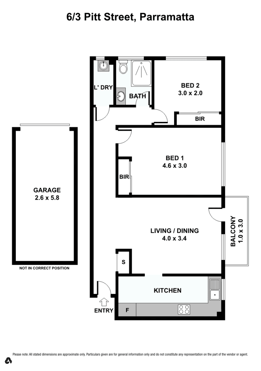 6/3 PITT Street, Parramatta, NSW 2150