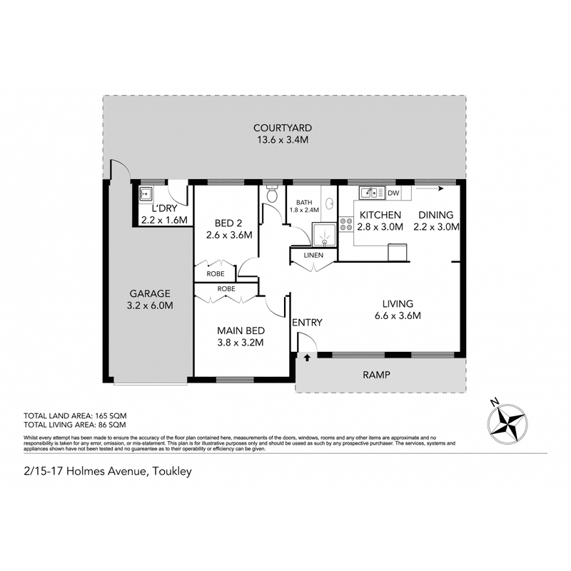 2/15-17 Holmes Avenue, Toukley, NSW 2263