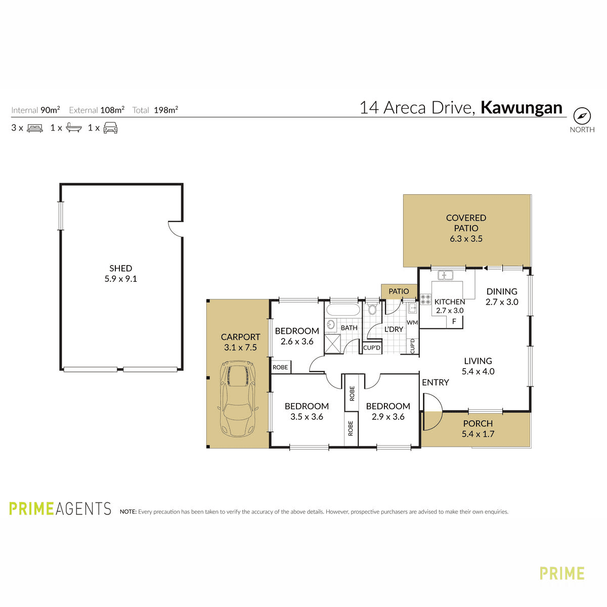 14 Areca Drive, Kawungan, QLD 4655