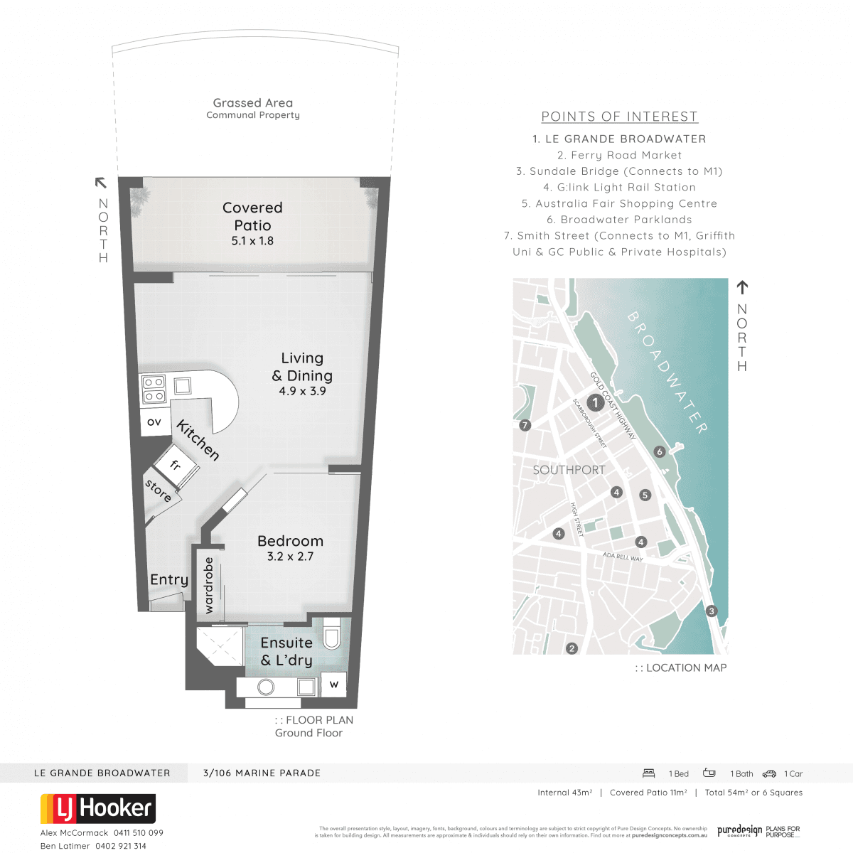 3/106-108 Marine Parade, Southport, QLD 4215