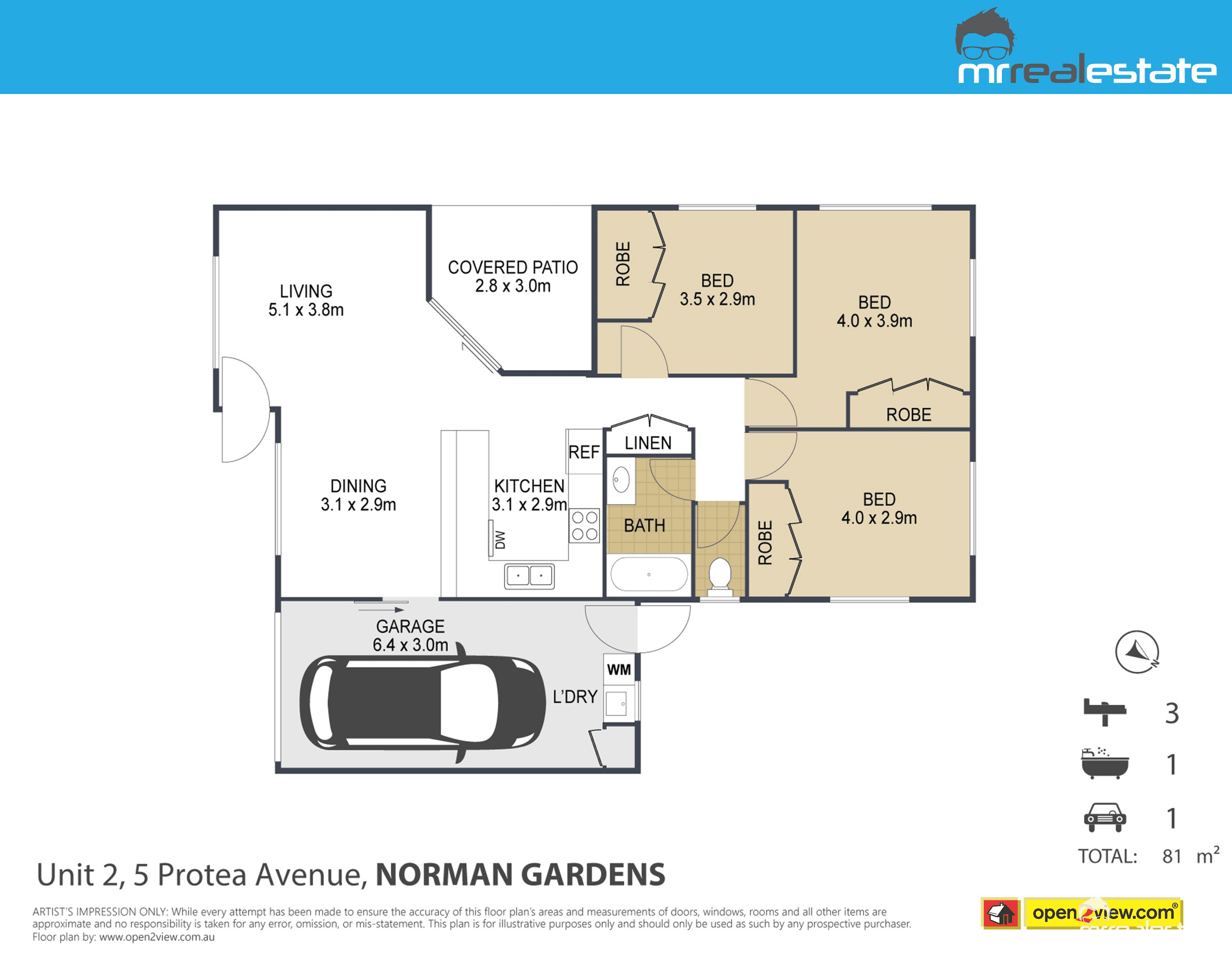 2/5 Protea Avenue, Norman Gardens, QLD 4701