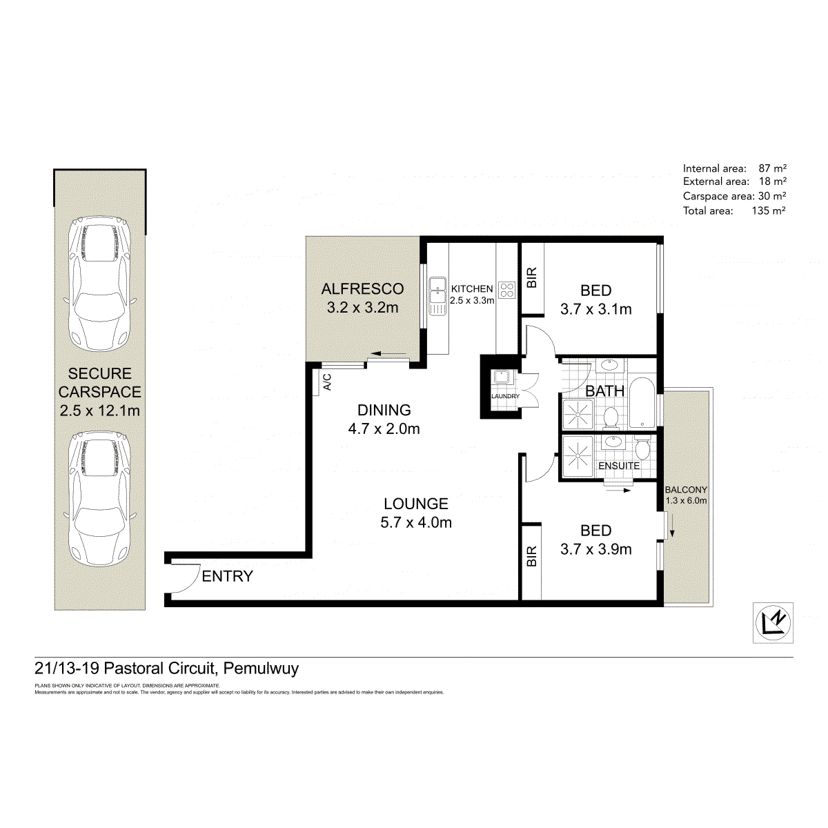 21/13-19 Pastoral Circuit, PEMULWUY, NSW 2145