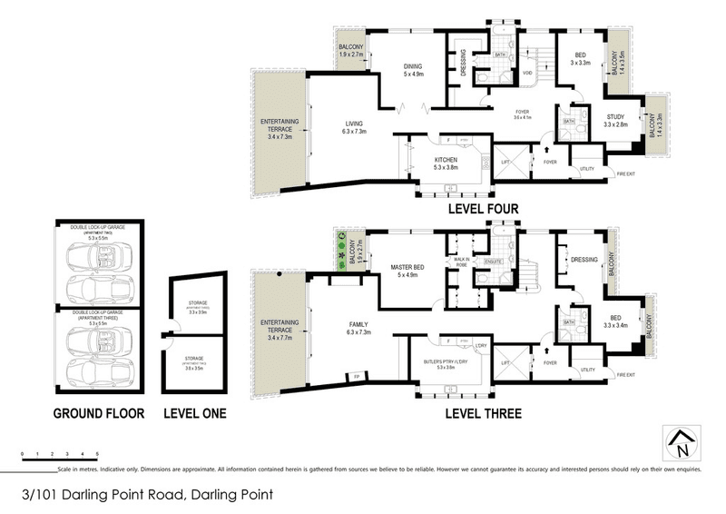 3/101 Darling Point Road, DARLING POINT, NSW 2027