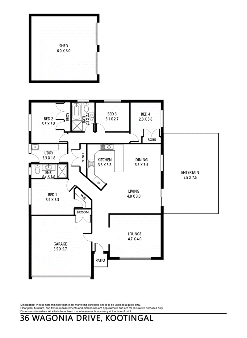 36 Wagonia Drive, KOOTINGAL, NSW 2352