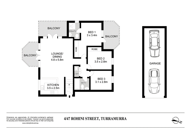 4/47-49 Rohini Street, TURRAMURRA, NSW 2074