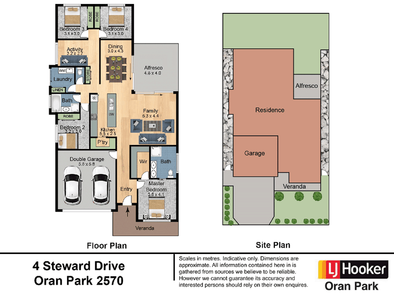 4 Steward Drive, ORAN PARK, NSW 2570