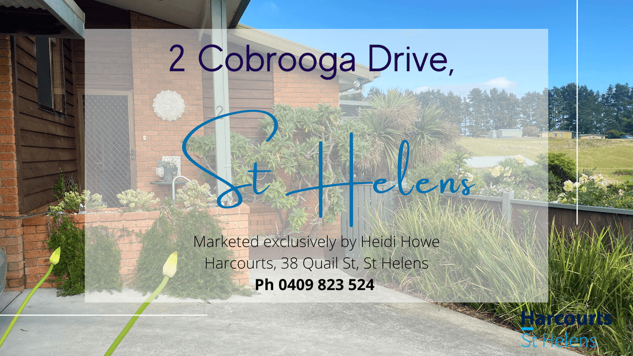 2 Cobrooga Drive, ST HELENS, TAS 7216