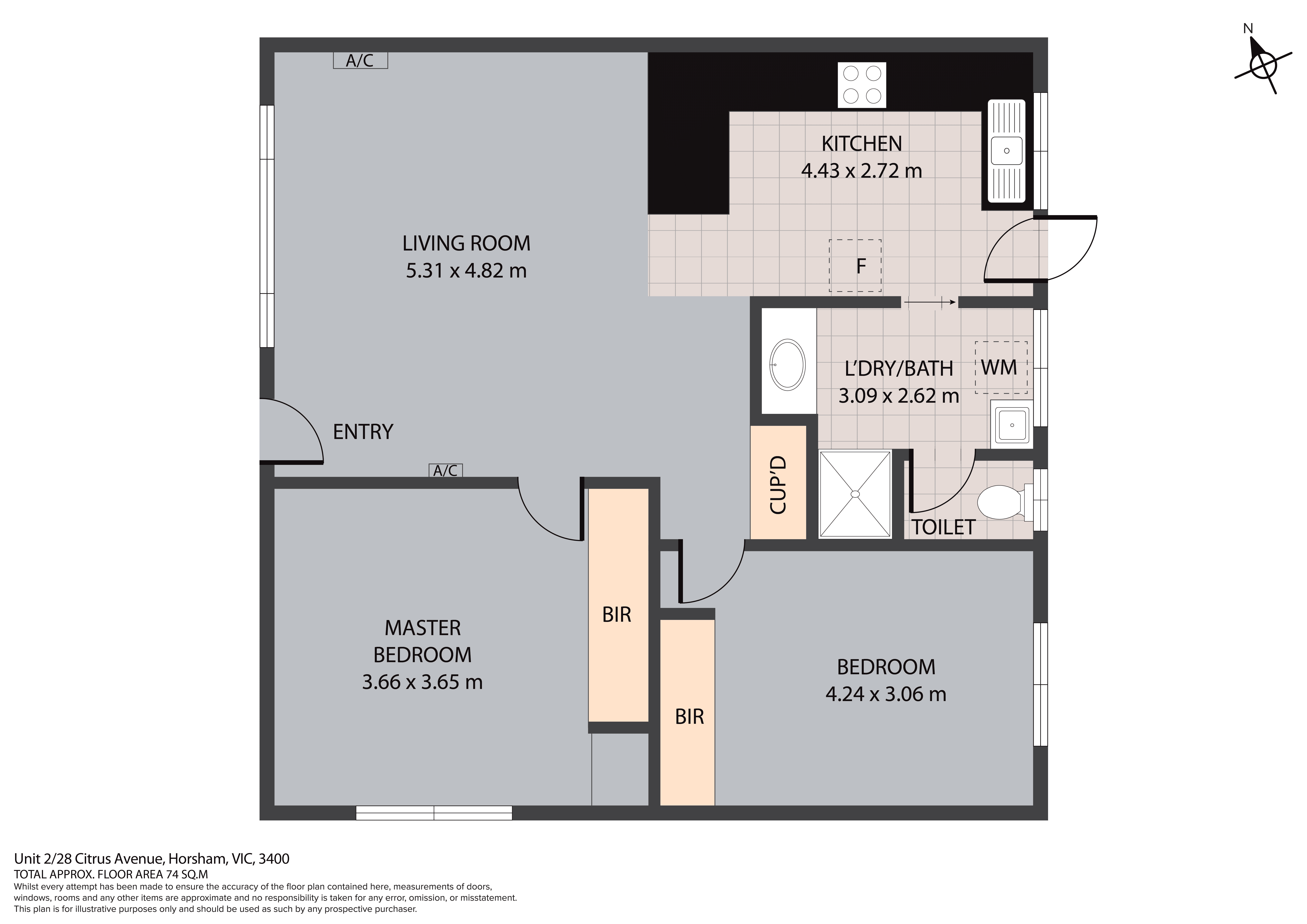 2/28 Citrus Avenue, Horsham, VIC 3400