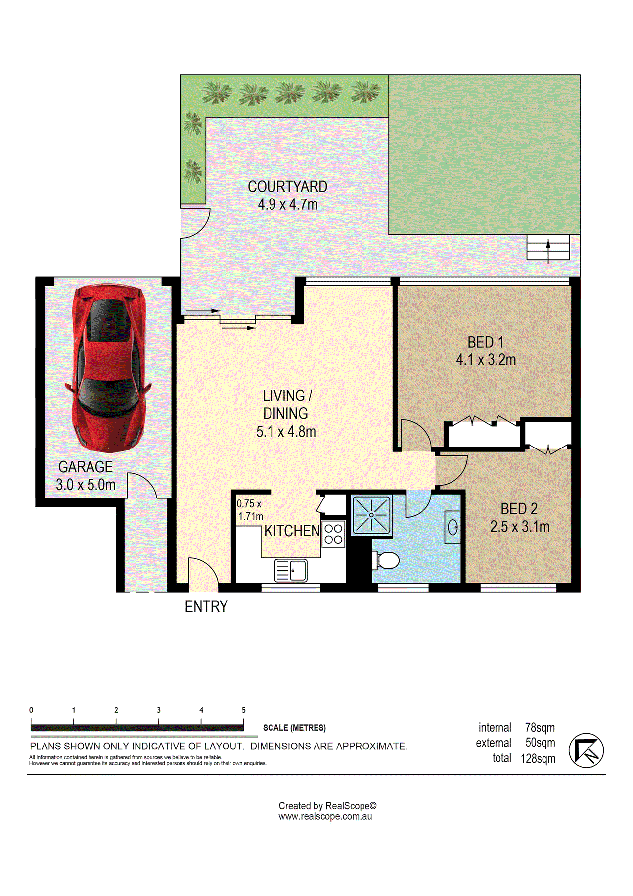 2/42 Bayliss Street, TOOWONG, QLD 4066