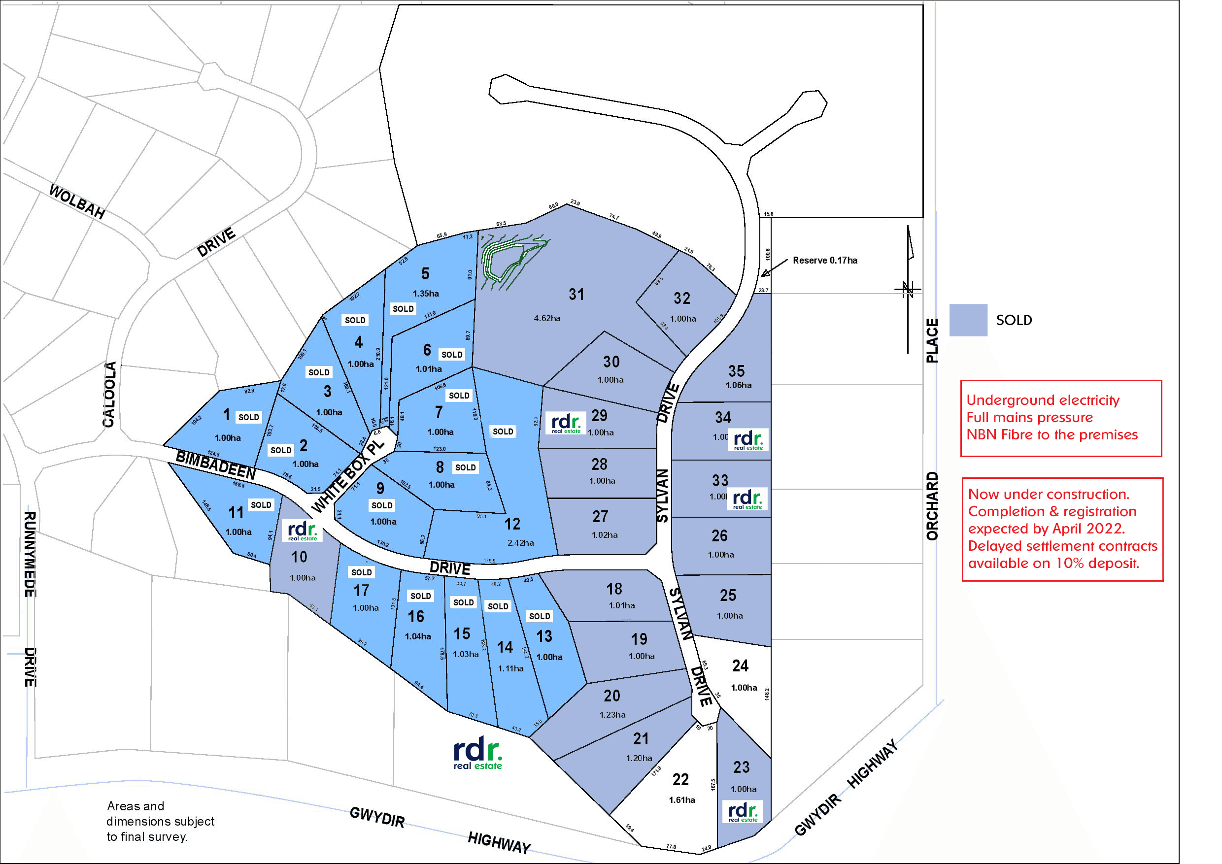 Lot 23 Runnymede Heights, Sylvan Drive, Inverell, NSW 2360