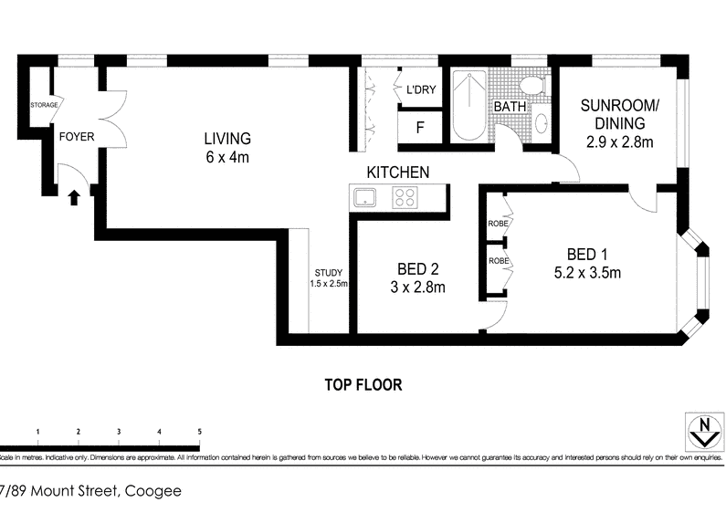 7/89 Mount Street, COOGEE, NSW 2034