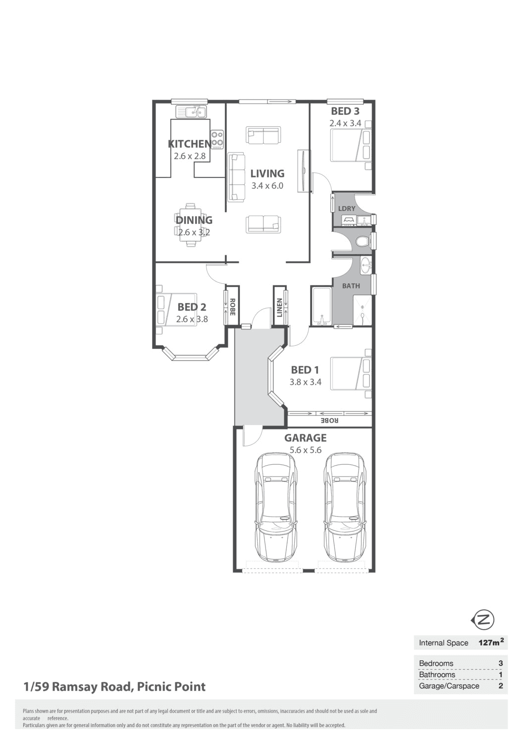 1/59 Ramsay Road, Picnic Point, NSW 2213