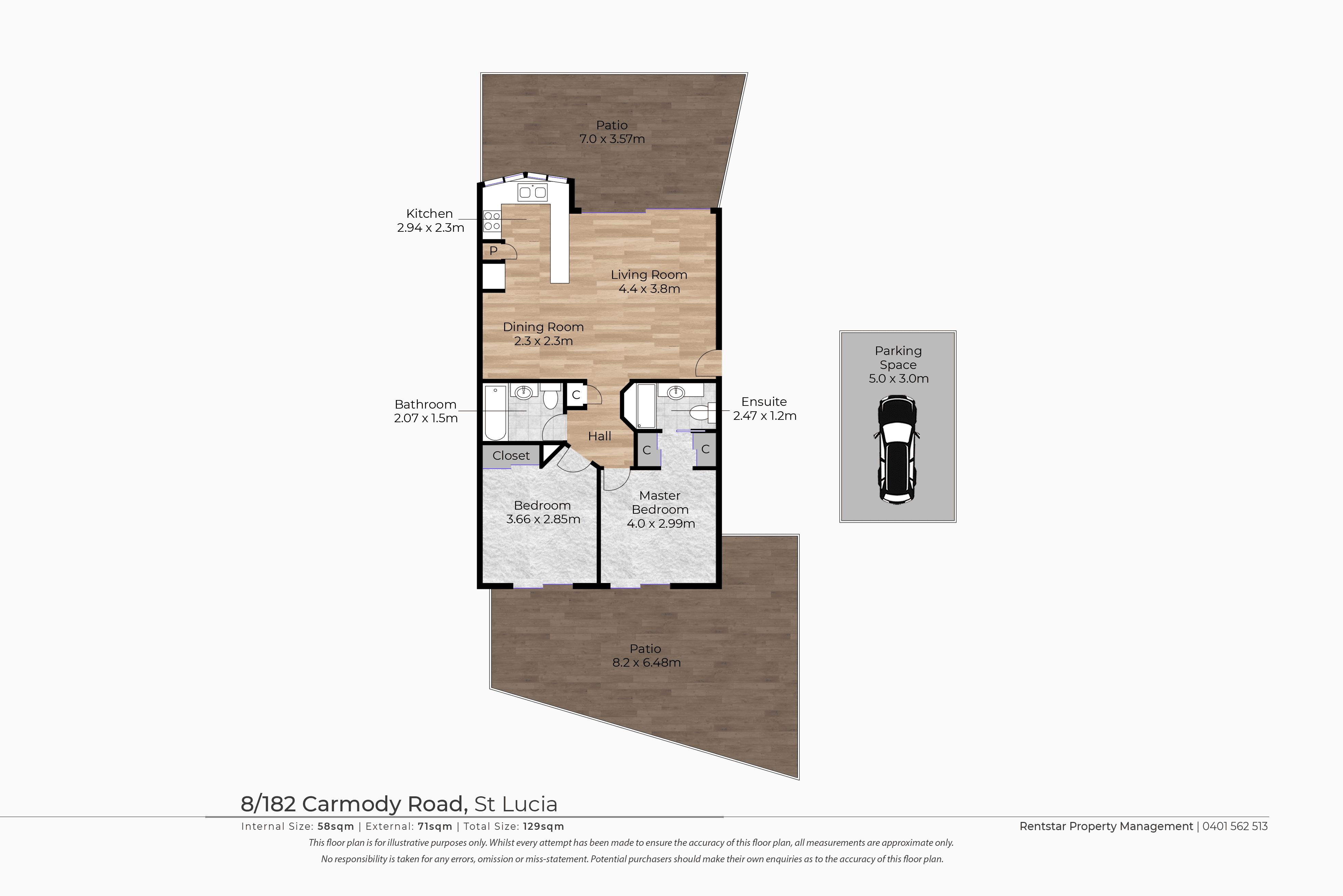 8/182 Carmody Road, St Lucia, QLD 4067