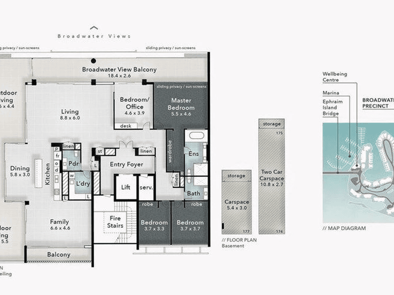 The Penthouse, Broadwater Precinct/2 Ephraim Island, PARADISE POINT, QLD 4216