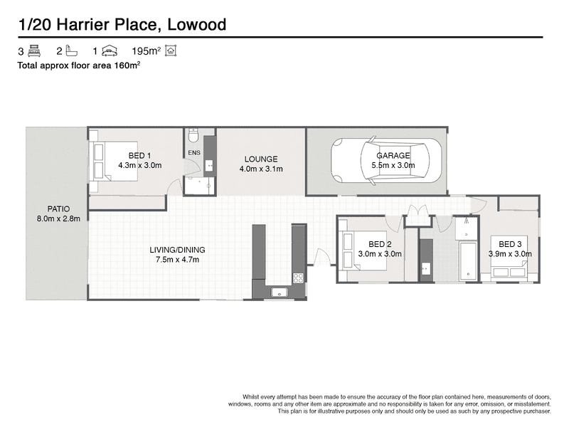 1/20 Harrier Place, LOWOOD, QLD 4311