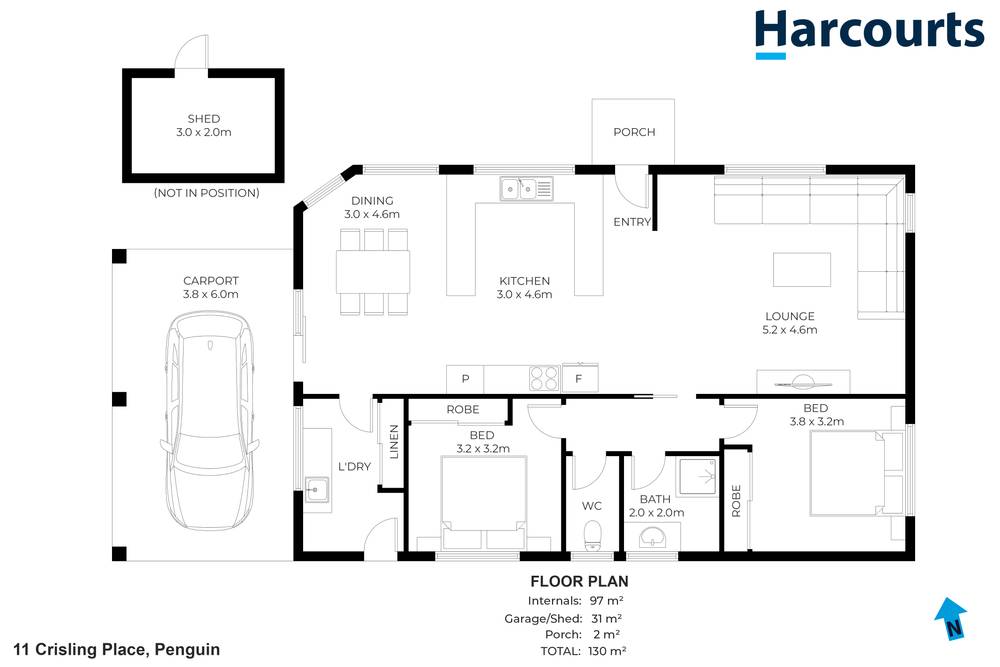 11 Crisling Place, PENGUIN, TAS 7316
