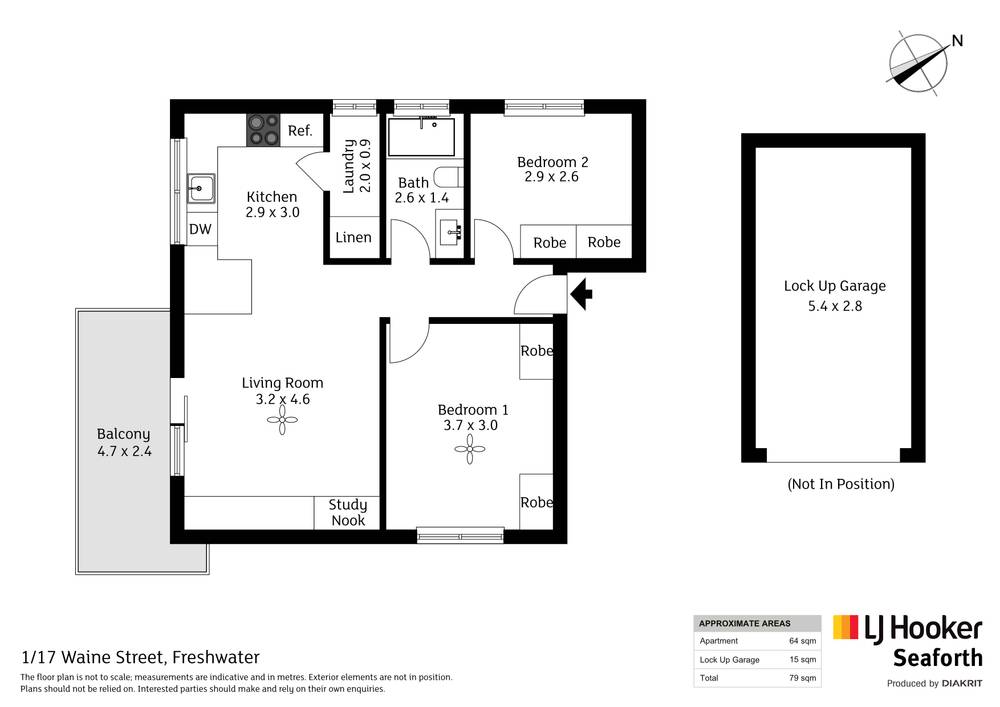 1/17 Waine Street, Freshwater, NSW 2096
