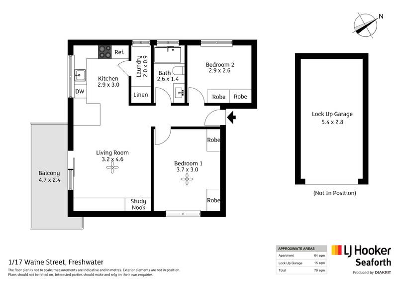 1/17 Waine Street, Freshwater, NSW 2096
