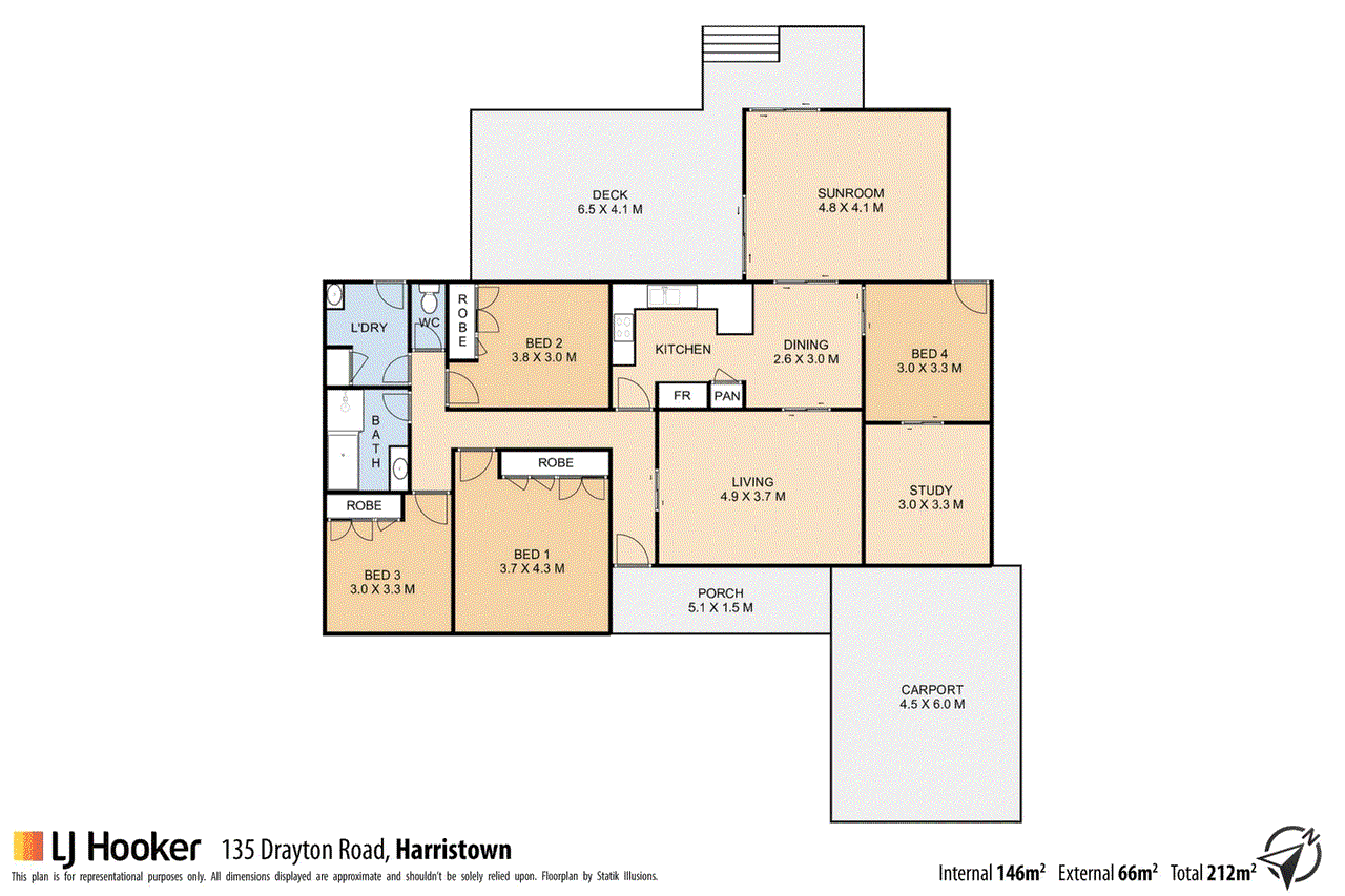 135 Drayton Road, HARRISTOWN, QLD 4350