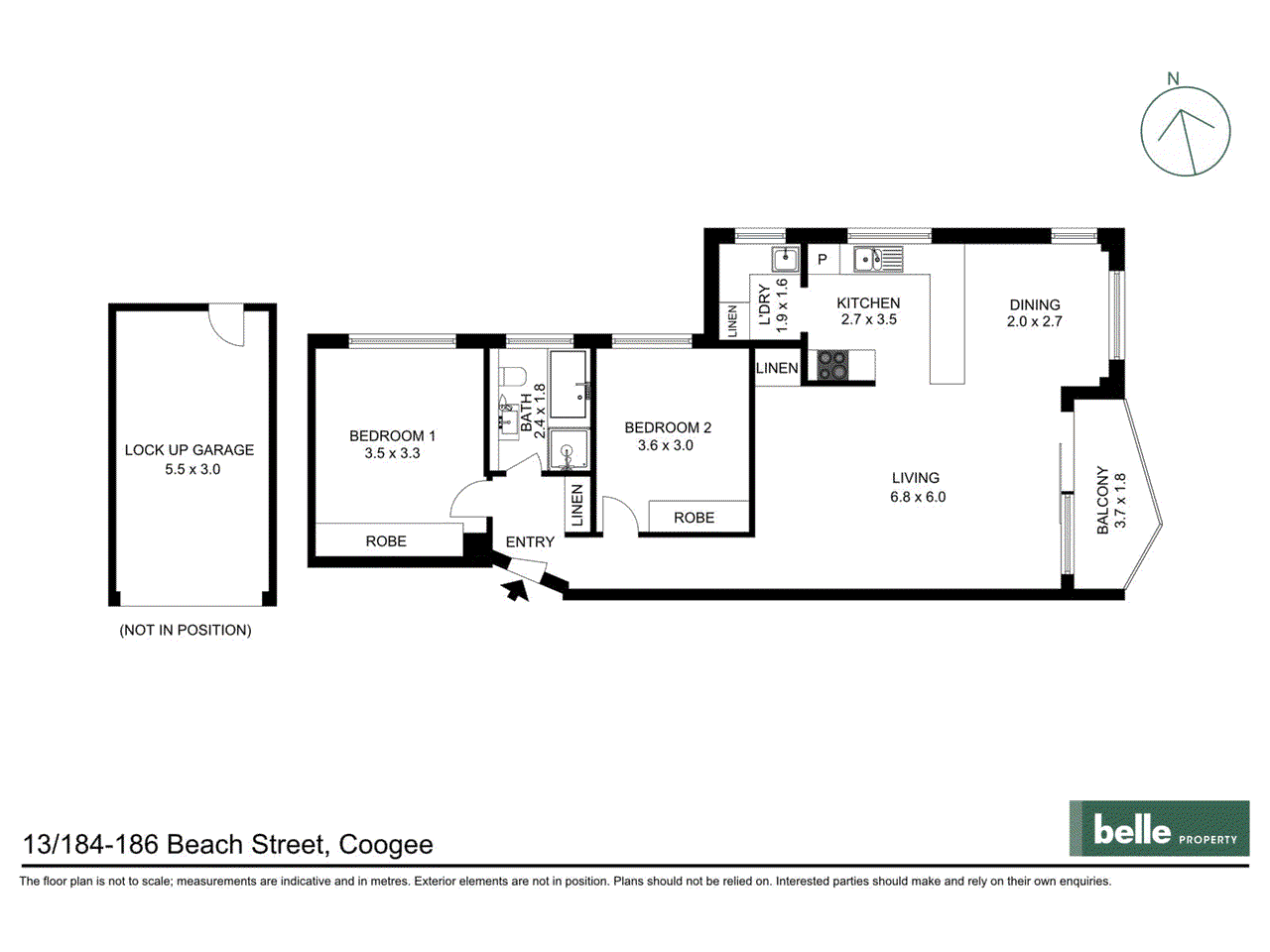 13/184-186 Beach Street, Coogee, NSW 2034