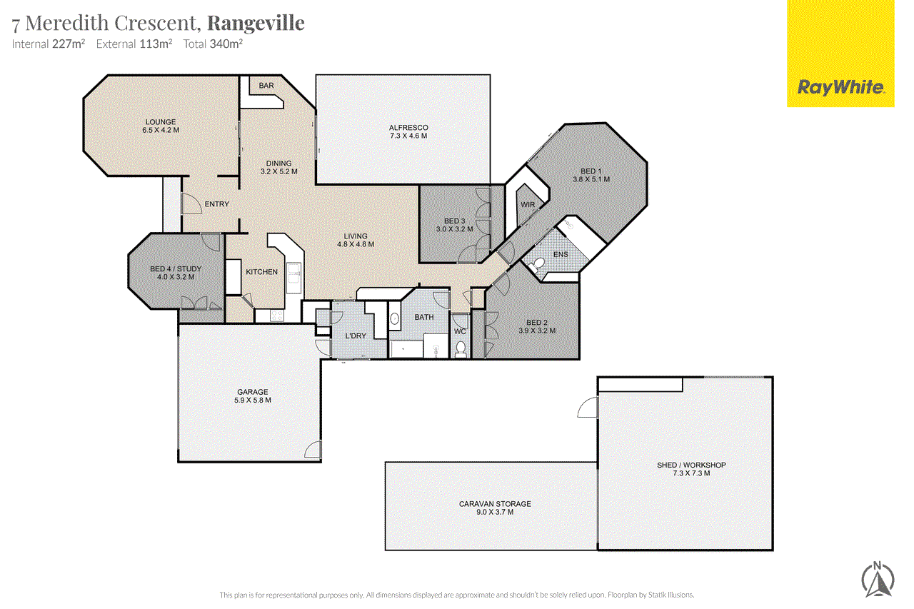 7 Meredith Crescent, RANGEVILLE, QLD 4350