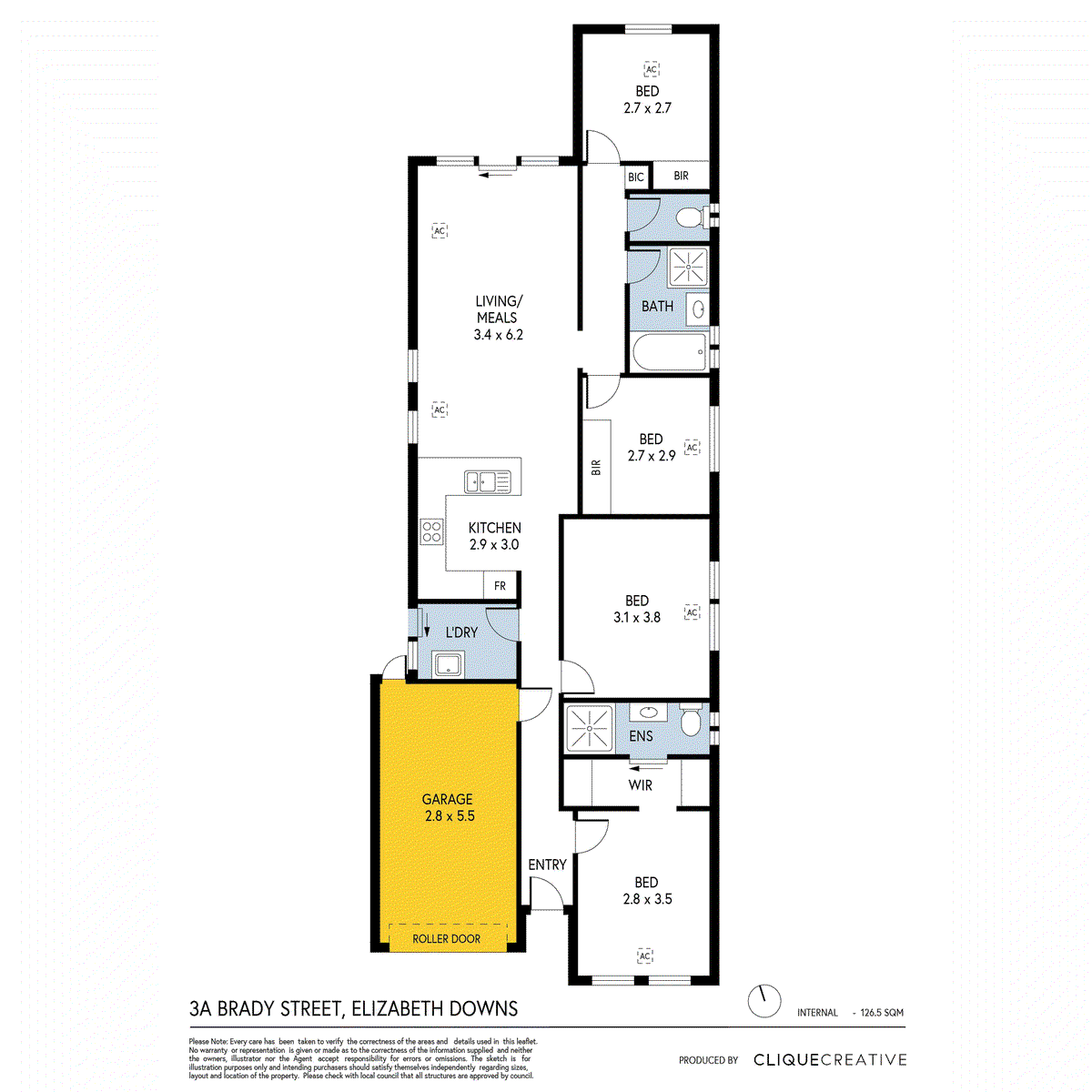 3A Brady Street, ELIZABETH DOWNS, SA 5113