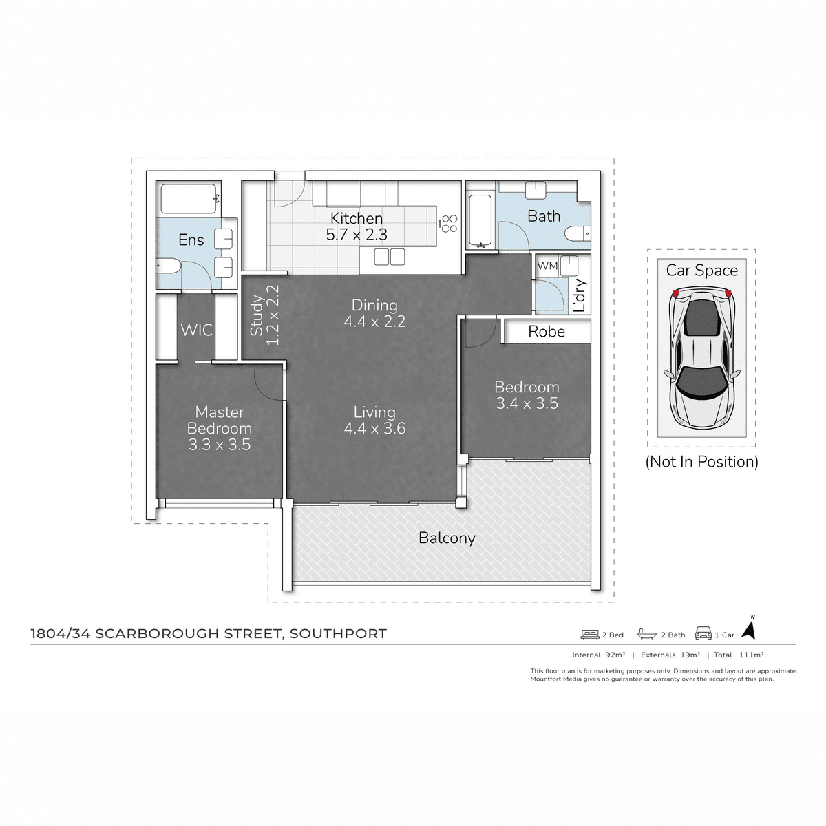 1804/34 Scarborough Street, Southport, QLD 4215