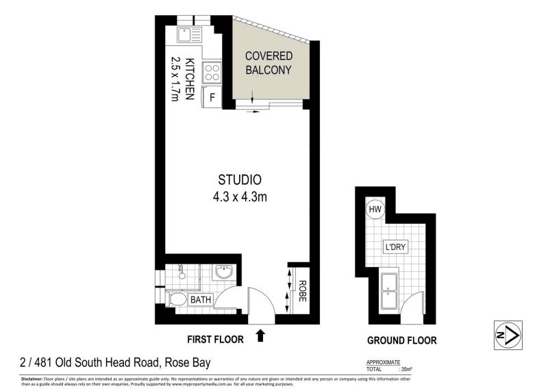 2/481 Old South Head Road, Rose Bay, NSW 2029