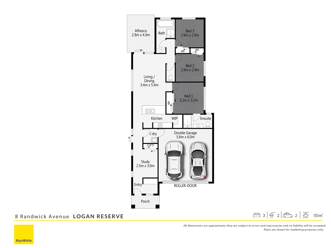 8 Randwick Ave, LOGAN RESERVE, QLD 4133