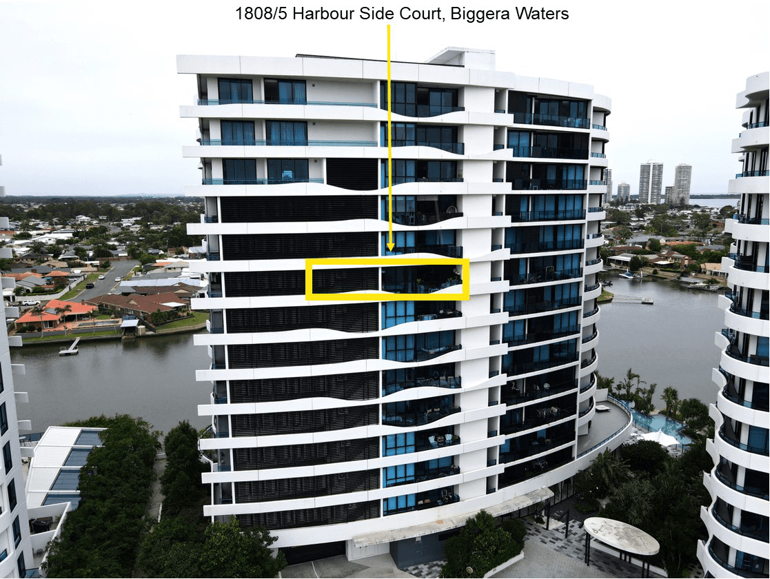 1808/5 Harbour Side Court, BIGGERA WATERS, QLD 4216