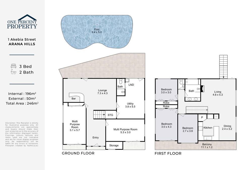 1 Akebia Street, ARANA HILLS, QLD 4054