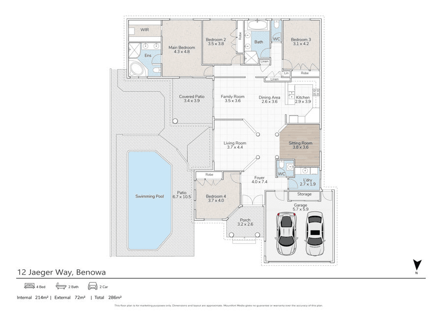 12 Jaeger Way, BENOWA WATERS, QLD 4217