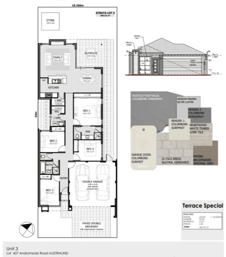 Proposed Lot 3/15 Andromeda Road, Australind, WA 6233