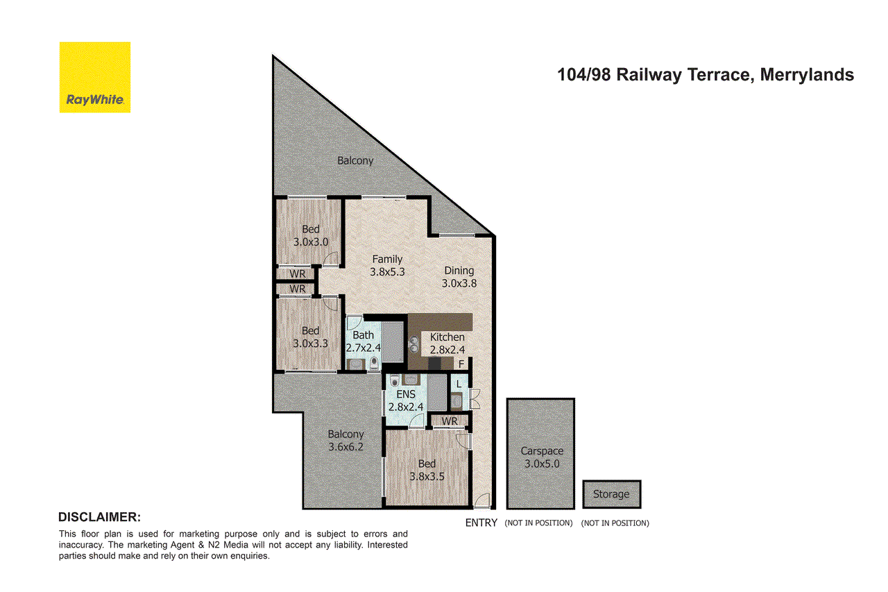 104/98-100 Railway Terrace, MERRYLANDS, NSW 2160