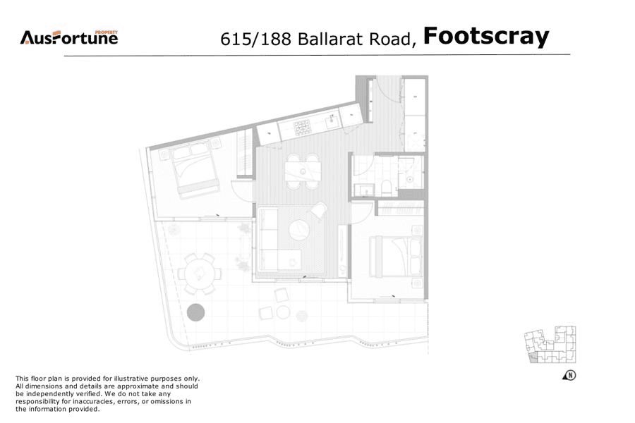 615/188 Ballarat Road, FOOTSCRAY, VIC 3011