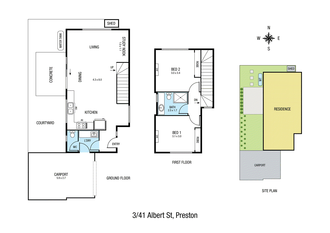 3/41 Albert Street, PRESTON, VIC 3072