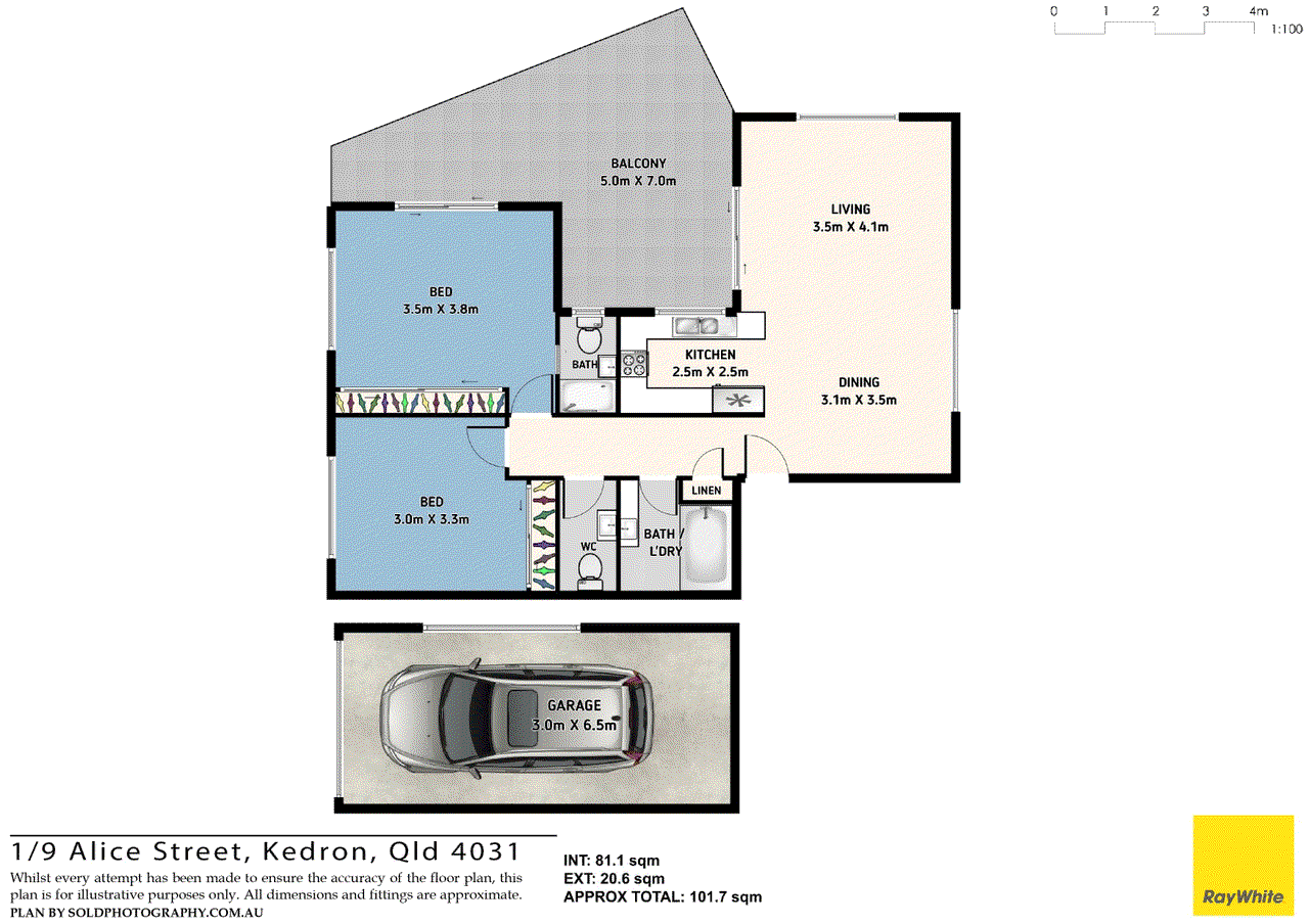 1/9 Alice Street, KEDRON, QLD 4031