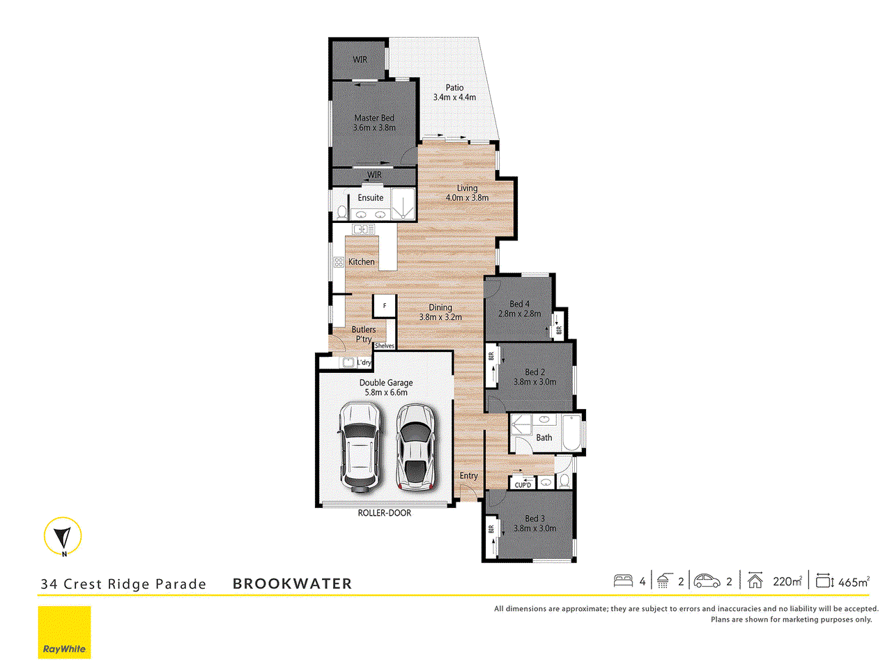 34 Crest Ridge Parade, BROOKWATER, QLD 4300