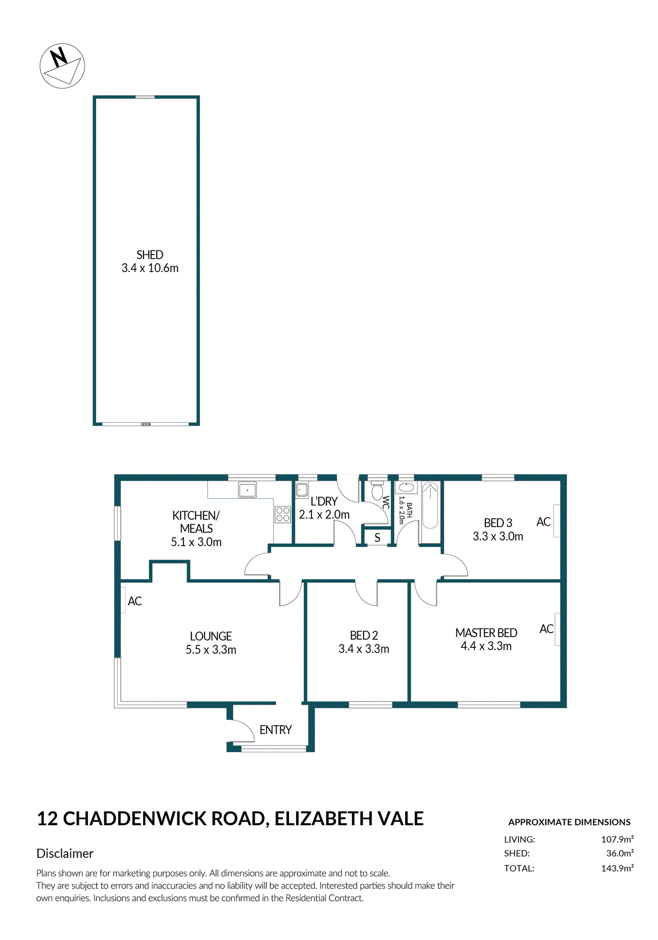 12 Chaddenwick Road, ELIZABETH VALE, SA 5112